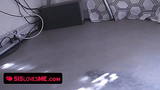 Teen sis is a xxx junkie and she fucks with brother
