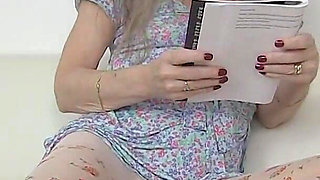 Mature GILF Leilani Lei's BBC Double Feature: Reading Interruption to Bed Fuck and Jerk-off Surprise Pounding