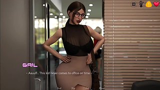 Step Sister Fun with Office Old Boss