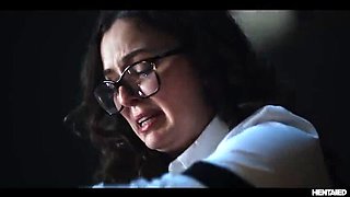 Nerdy Schoolgirl Summons Sex Demon - Hardcore 3D Hentai Horror Bondage