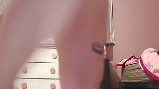 The Blonde Masturbates Very Well