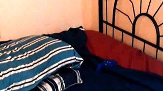 Big-Titted Amateur Plays With Dildo on Webcam