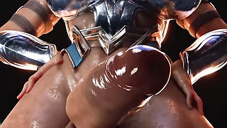 Transgender Wonder Woman Waves Her Tasty Moist Cock in Front of Your Face