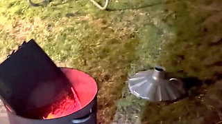 Left Outside Restrained Half Naked