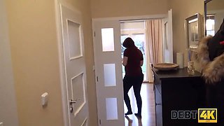 Debt4k. future m. needs cash for her so why opens up feet