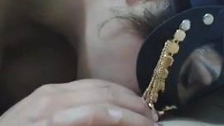 Arab homemade blowjob and sex video, real