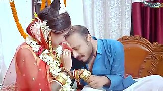 Tiny Indian MILF Naomi Shah swallows a stiff cock