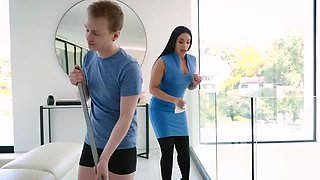 Totally stacked cougar stepmoms decide to prize their stepsons