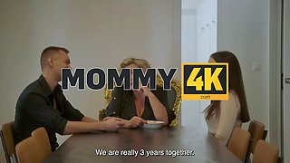 Mommy4k. mom proposes delight. hot sex with Camilla Creampie