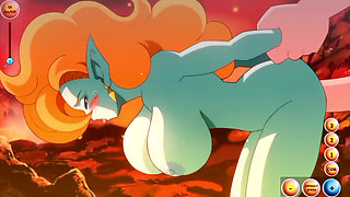 Kame Paradise 3 - Master Roshi and Zangya romnace