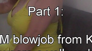 Yellow Dress & Hungry Throat: Karla’s CFNM Blowjob, Tit-cum Worship & Pounded Face