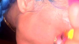 Warning Fantastic blonde big cock blowjob and cumshot