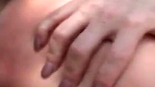 Victoria Takes A Stiff Prick In Her Teen Pussy While Leaning On The Bus