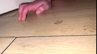 Licking Toilet Till Orgasm