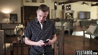 Manipulative ebony mom nail male bestie