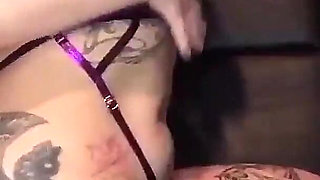 Barbie Platine - Slutty Big Butt Blonde MILF in Bikini Sucking Big Dick, Masturbating, Squirting and Getting Fucked Hard