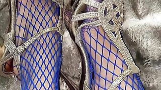 Melove's Compilation of Fishnet in High Heels