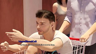 Eager hentai babe loveskysan69real gets down in a 3D hot session with a mummy