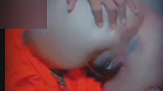 Madam is caressing her hot ass hole and loosening it so that the cock can go easily