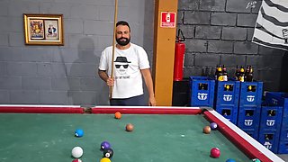 She Couldn't Play Pool, but She Knew How to Take a Cue in Her Pocket