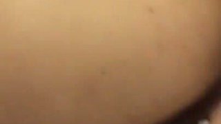 Sofia Cucci moves her white panties and a big vibrator in her cunt lines up