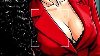 Casting for a 40-year-old Sexy Slut. Cartoon. MILF Black Stockings