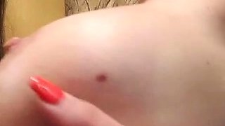 Busty blonde and brunette lesbian rubbing sex
