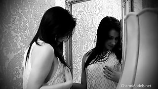 Sabrina Sexy at the Mirror