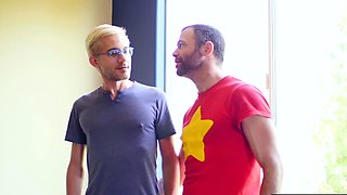 BAREBACKTHATHOLE Blond Sherman Maus Barebacks Dusty Williams