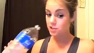 Amazing ass Amateur Blonde 19yo Teen anal fucked
