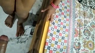 Indian Desi Hot Sexy Bhabhi Blowjob And Fucked In Very Tight Pussy