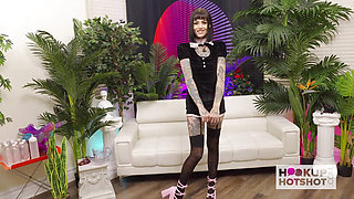Inked Runway Slut Cc Doll Is Getting a Rough Anal Packing!