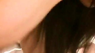 Akiko Oda a Naughty Japanese Born Cheating Slut with A Lot of Hair on Her Pussy Gets Pleasured in Her Pussy