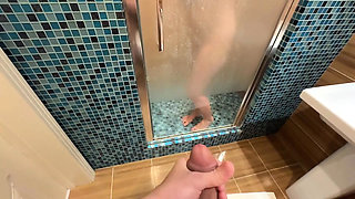 You Can't Get Into a Nursing Stepmom, so Get Breast Milk on a Dick and Cum on Big Tits