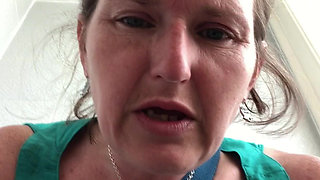Huge Piss in Public Toilets From Rachel Wriggler, the Blue Eyed Beauty with Big Retro Bush