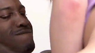 Khloe Kush teen has interracial sex with black cock to get his hot cum