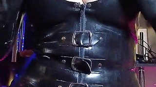 Eva Latex Femdom Dominatrix BDSM MILF Big Ass Heels Rubber Goddess Glasses