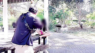 Take a video of fucking a beautiful girl in a park