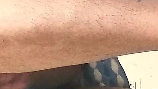 College Girl Pussy Fingering While Showering in Public Bathroom