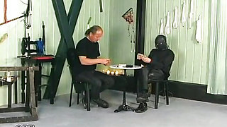 Masked chick punished and dominated hard