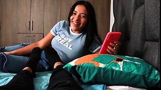 SEXIEST PORN EVER! A MATURE LATINA DOMINATES A YOUNG BLONDE