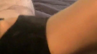 Blowjob in Light Pantyhose and Heels of a Very Slutty and Cum-thirsty MILF