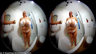 A Milk Shower For Sunniva - Huge Tit Bbw - Sexlikereal
