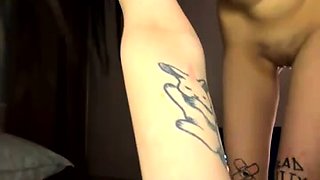 Small tit brunette gives a nice hard blowjob and fuck