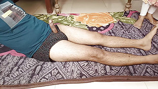 Desi bhabhi romantic footjob before fucked by her husband. Desi bhabhi fuck vedio.
