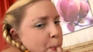Farmers Teen Daughter Chubby Fucking Pigtails