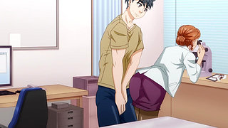 Horny Female Doctor Getting Ruthlessly Fucked by Her Muscular Boy on the Examination Table