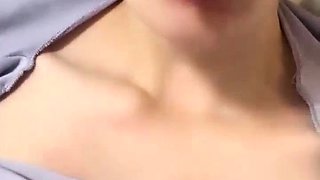 Awesome Amateur teen blonde toying pussy