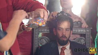 Watch BRIDE4K. I love my kinky family and its wedding traditions - Hard, Doggy, Blowjob Porn