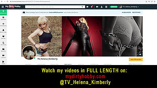 Hard workout for tranny girl! With vibrating butt plug at the gym!